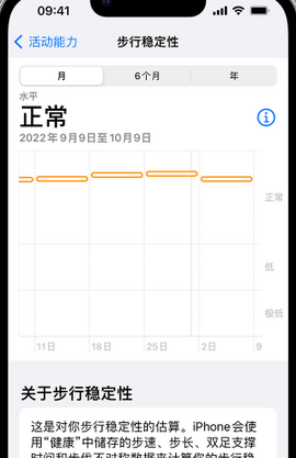 伊吾iPhone手机维修如何在iPhone开启'步行稳定性通知'