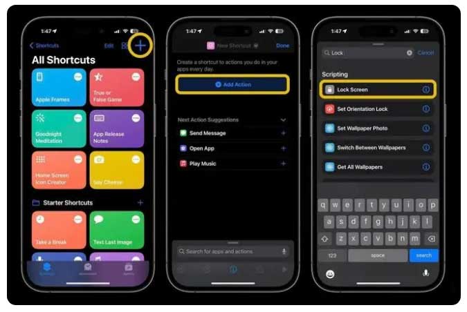伊吾苹果手机维修分享:如何在 iOS 16.4 中设置 iPhone 锁屏快捷方式？ 