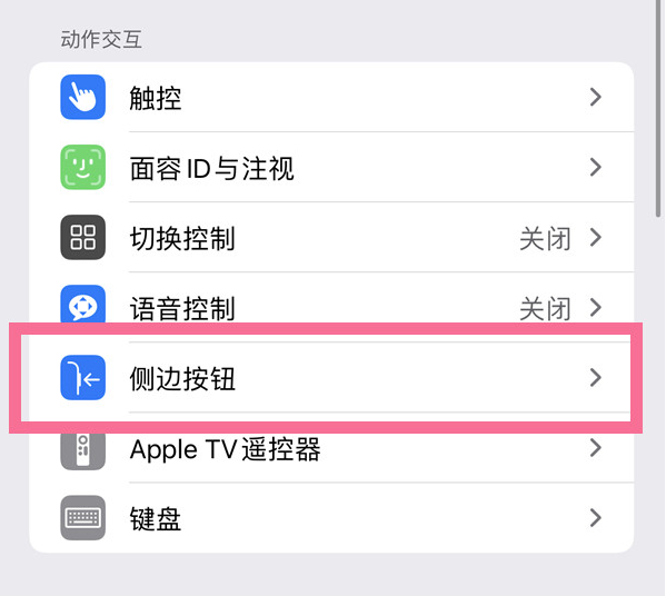 伊吾苹果14维修店分享iPhone14 Plus侧键双击下载功能关闭方法 